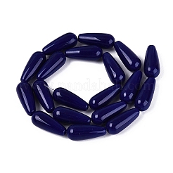 Chapelets de perles en verre opaques&nbsp;X-GLAA-Q113-03A-C05