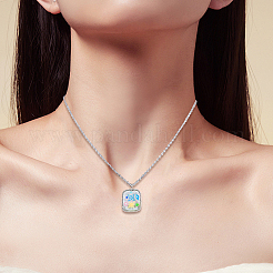 48 pièces 6 styles pendentifs en alliage de zinc de style tibétain&nbsp;FIND-SP0005-02P