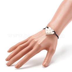 Blocs de construction en résine bracelets à maillons&nbsp;BJEW-JB06339-03