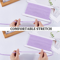 25 ярд полиэстеровой эластичной волнистой ленты для отделки бахромой&nbsp;SRIB-GF0001-40B