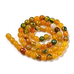 Природный агат бисер нитей&nbsp;G-E469-02-6mm