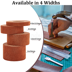 Ленты из искусственной кожи ПВХ длиной 2 м.&nbsp;SRIB-WH0011-126C-04