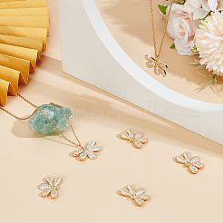 Подвески из латуни с эмалью&nbsp;KK-BBC0017-66