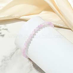Pulseras elásticas de cuentas de kunzita natural para mujer&nbsp;BJEW-JB13999