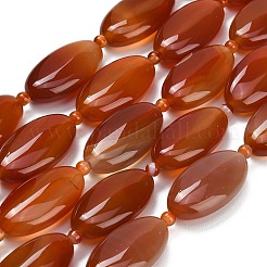 Натуральный красный агат бисер нитей&nbsp;G-B178-T01-01