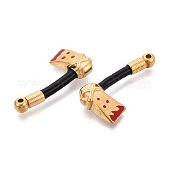 Подвески из нержавеющей стали 304 с эмалью&nbsp;STAS-N124-08G