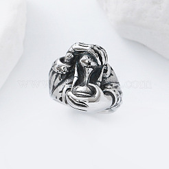 Vintage Punk Fingerringe aus Edelstahl 304&nbsp;LS-YJ4863-5