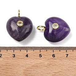 Natürlichen Amethyst Edelsteinanhänger&nbsp;G-B180-03G-07