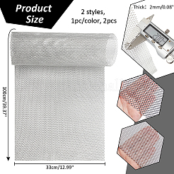 2шт 2 стиля универсальная сетка для автомобильной решетки&nbsp;AJEW-NB0005-80A