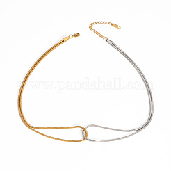 Ожерелья в виде змеиной цепи из нержавеющей стали для женщин&nbsp;NW5875-2