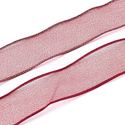 Блестящая атласная лента из органзы&nbsp;SRIB-T009-03B