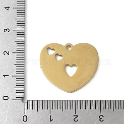 Подвески из нержавеющей стали 304 с ажурной отделкой&nbsp;LS-STAS-E501-07G