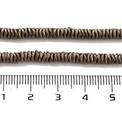 Гальванические нити из синтетических немагнитных гематитовых бусин&nbsp;G-H020-M01-17