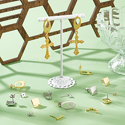 36 шт. 3 шт. фурнитура для сережек-гвоздиков из нержавеющей стали 304&nbsp;STAS-CA0001-42