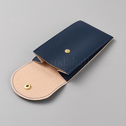 Rechteckige Aufbewahrungstasche für eine einzelne Uhr aus Kunstleder&nbsp;ABAG-WH0044-45E
