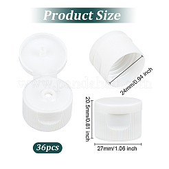 Bouchons de bouteilles en plastique&nbsp;FIND-WH0152-706A