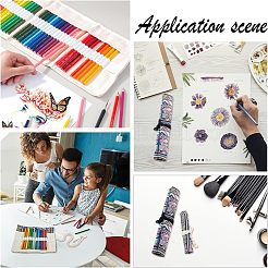 2 шт. 2-х стильная холщовая упаковка для карандашей ручной работы&nbsp;ABAG-NB0001-58