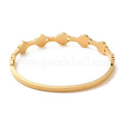 Браслеты из нержавеющей стали 304 с вакуумным покрытием в форме сердца для женщин&nbsp;BJEW-F474-26G