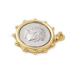 Латунные подвески&nbsp;KK-P293-20B-G