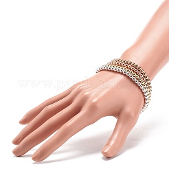 Bracelet extensible en perles rondes en hématite synthétique&nbsp;BJEW-JB08581
