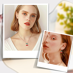 50шт 5 стиля подвески из сплава с эмалью&nbsp;ENAM-SC0005-65