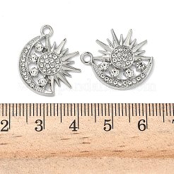 Подвески из сплава и страза&nbsp;LS-PALLOY-P314-04P