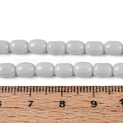 Opache perle di vetro fili&nbsp;GLAA-T028-14P-02