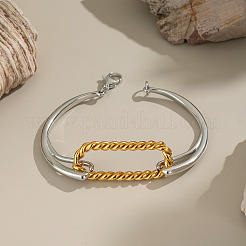 Минималистичные браслеты из нержавеющей стали 304 для женщин&nbsp;NC5740