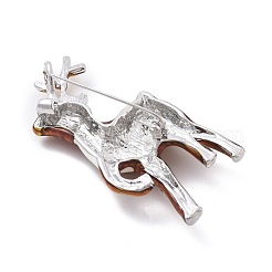 Эмалевые значки с изображением пятнистого оленя&nbsp;JEWB-E041-15P-02