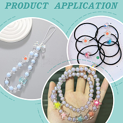 1050шт 30 стиля прозрачные акриловые бусины&nbsp;OACR-WR0001-04