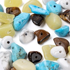 60 г 4 стиля бусины из натуральных и синтетических смешанных драгоценных камней&nbsp;G-FS0002-18B