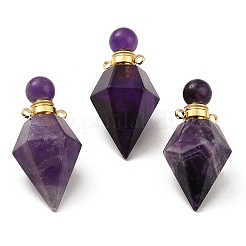 Подвески для открывающихся флаконов для духов из натурального смешанного камня&nbsp;G-F754-03G