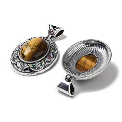 Природных тигровый глаз подвески&nbsp;FIND-A041-01AS-03