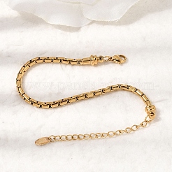 Bracelets à maillons Boston en acier inoxydable 304 pour femmes&nbsp;BJEW-A158-02F-G