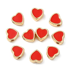 10 шт. латунные эмалевые бусины&nbsp;KK-YW0004-20