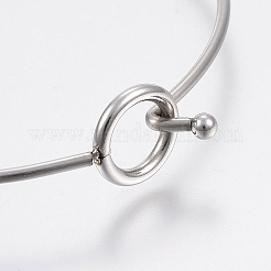 Fabrication de bracelets extensibles en acier inoxydable 304 résistant au ternissement&nbsp;LS-STAS-F148-01P
