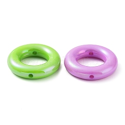 Непрозрачные акриловые бусины с УФ-покрытием&nbsp;OACR-Z013-29