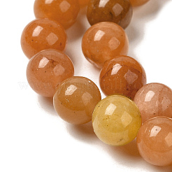 Chapelets de perles en aventurine rouge naturelle&nbsp;G-H067-A02-10MM