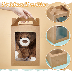 24 Stück rechteckige Aufbewahrungs-Geschenkbox aus Papier&nbsp;CON-WA0001-33C