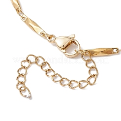 Браслеты на ногу из нержавеющей стали 304 с цепочкой для женщин&nbsp;AJEW-AN00621