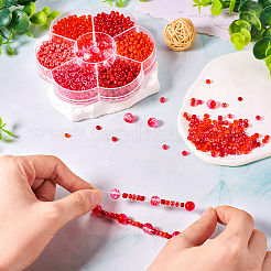 7 стиль стеклянных бусин&nbsp;SEED-TA0001-41E