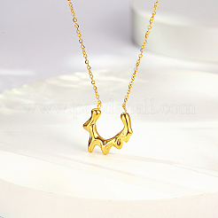 Ожерелье с подвеской в виде солнца из нержавеющей стали 304 с цепочками&nbsp;LV0006-1