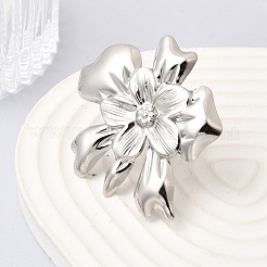 Открытые манжеты из нержавеющей стали 304 для женщин&nbsp;RJEW-A091-22P