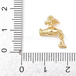 Латунные микро проложить кубического циркония подвески&nbsp;KK-G544-34G