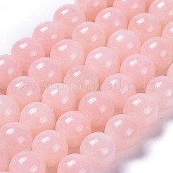 Cuentas mashan naturales redondos del jade hebras&nbsp;X-G-D263-10mm-XS02