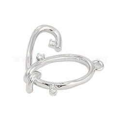 Латунные микро проложить кубического циркония подвески&nbsp;LS-ZIRC-P122-01E-P01