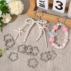 18 шт. Кольца пружинные затворные из сплава&nbsp;FIND-SC0019-02B