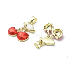 Латунные микро проложить кубического циркония подвески&nbsp;LS-KK-D384-08G