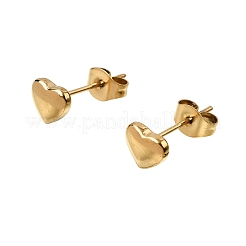 Серьги-гвоздики из нержавеющей стали 304 для женщин&nbsp;EJEW-G459-01C-G