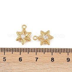 Ozean-Motiv Messing Micro Pave Zirkonia Charms&nbsp;X1-KK-F902-08G-G